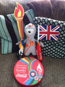 Wenlock with Torch Relay memories