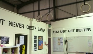 It never gets easy, you just get better